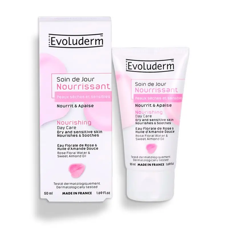 EVOLUDERM SOIN DU JOUR HYDRATANT MOISTURIZING PEAUX NORMALES A MIXTES 50ML