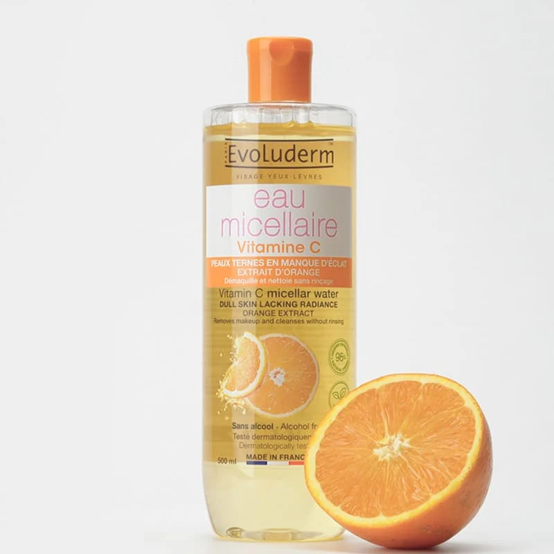 EVOLUDERM EAU MICELLAIRE VITAMINE C 250ML