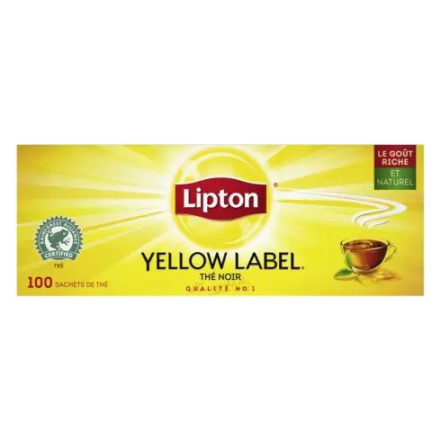 LIPTON YELLOW LABEL TEA 25 TEA BAGS