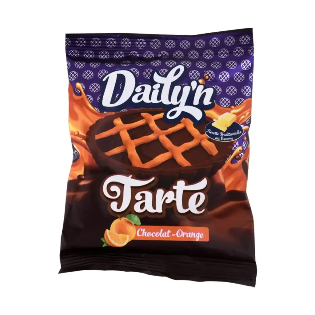 DAILY'N TARTE GOUT CHOCOLAT-ORANGE 75G