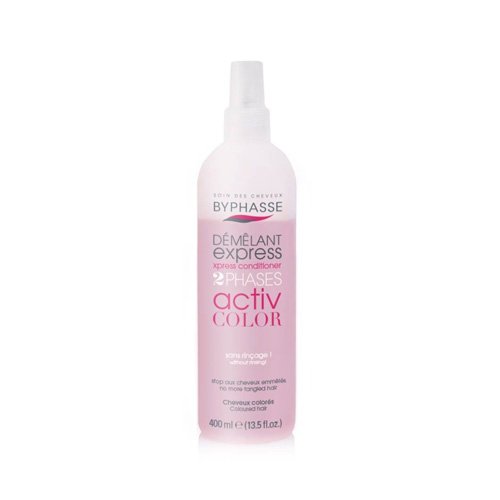 BYPHASE DEMELANT EXPRESS 2 PHASES CHEVEUX COLORES 400ML