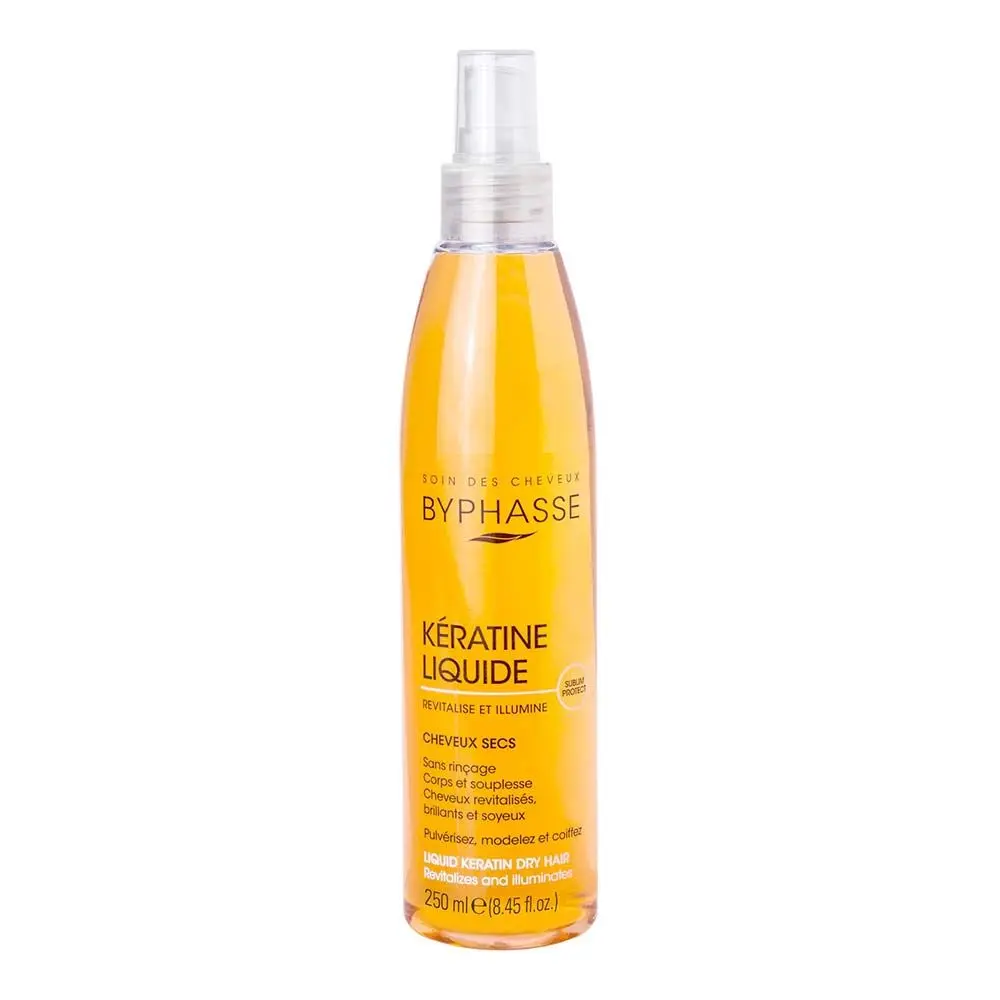 BYPHASE KERATINE LIQUIDE REVITALISE ET ILLUMINE CHEVEUX SECS 250ML