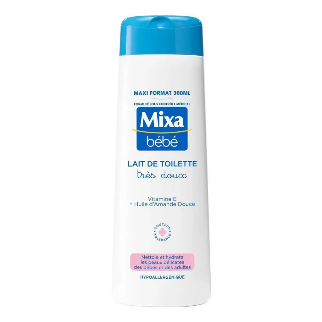 MIXA BEBE LAIT DE TOILETTE TRES DOUX 300ML