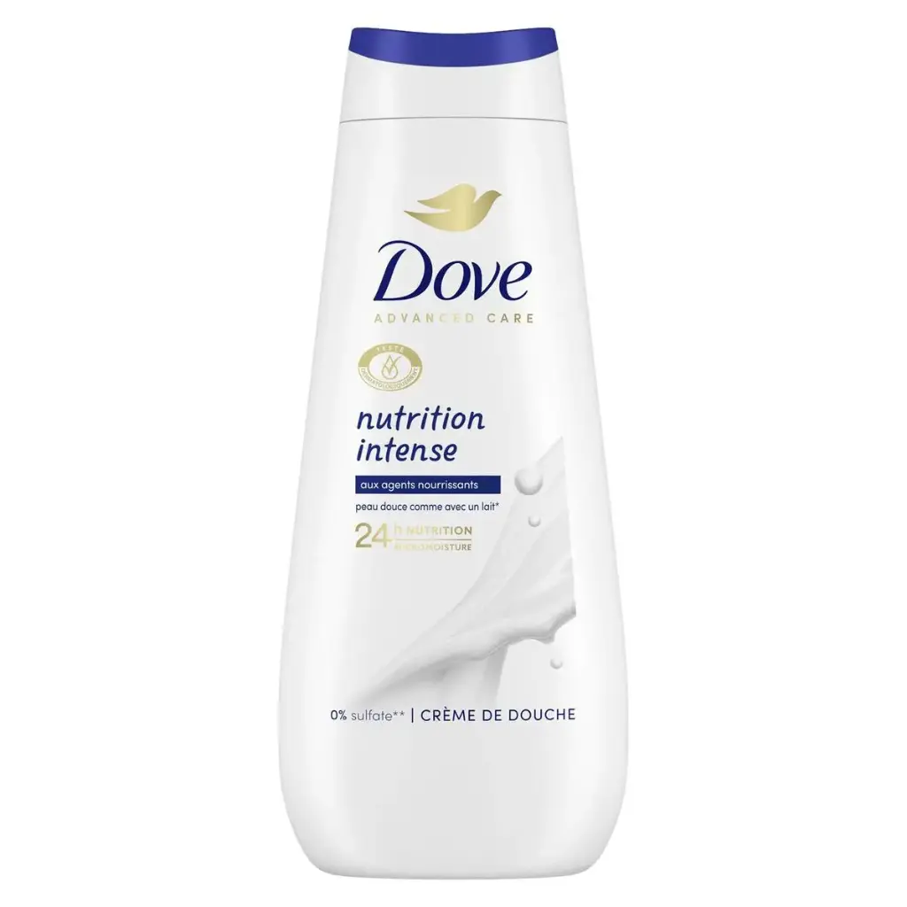 DOVE ADVANCED CARE NUTRITION INTENSE 24H NUTRITION CREME DE DOUCHE 400ML