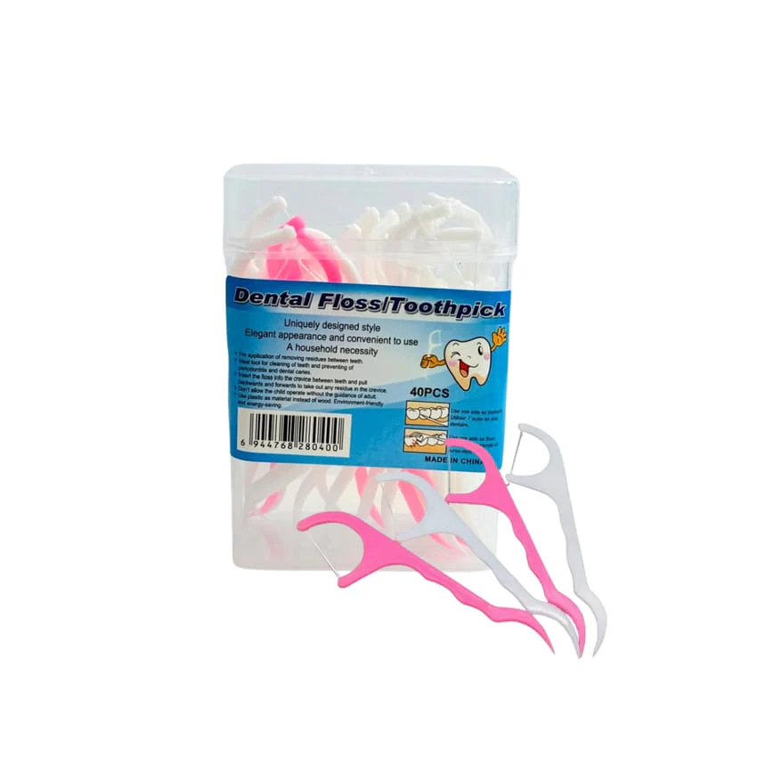 DENTAL FLOSS TOOTHPICK 40PCS