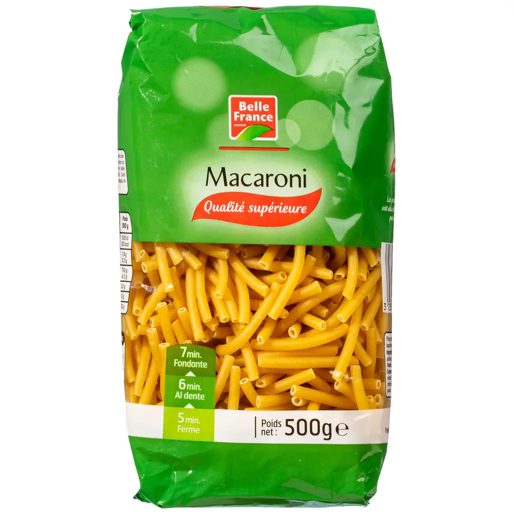 BELLE FRANCE MACARONI 500G
