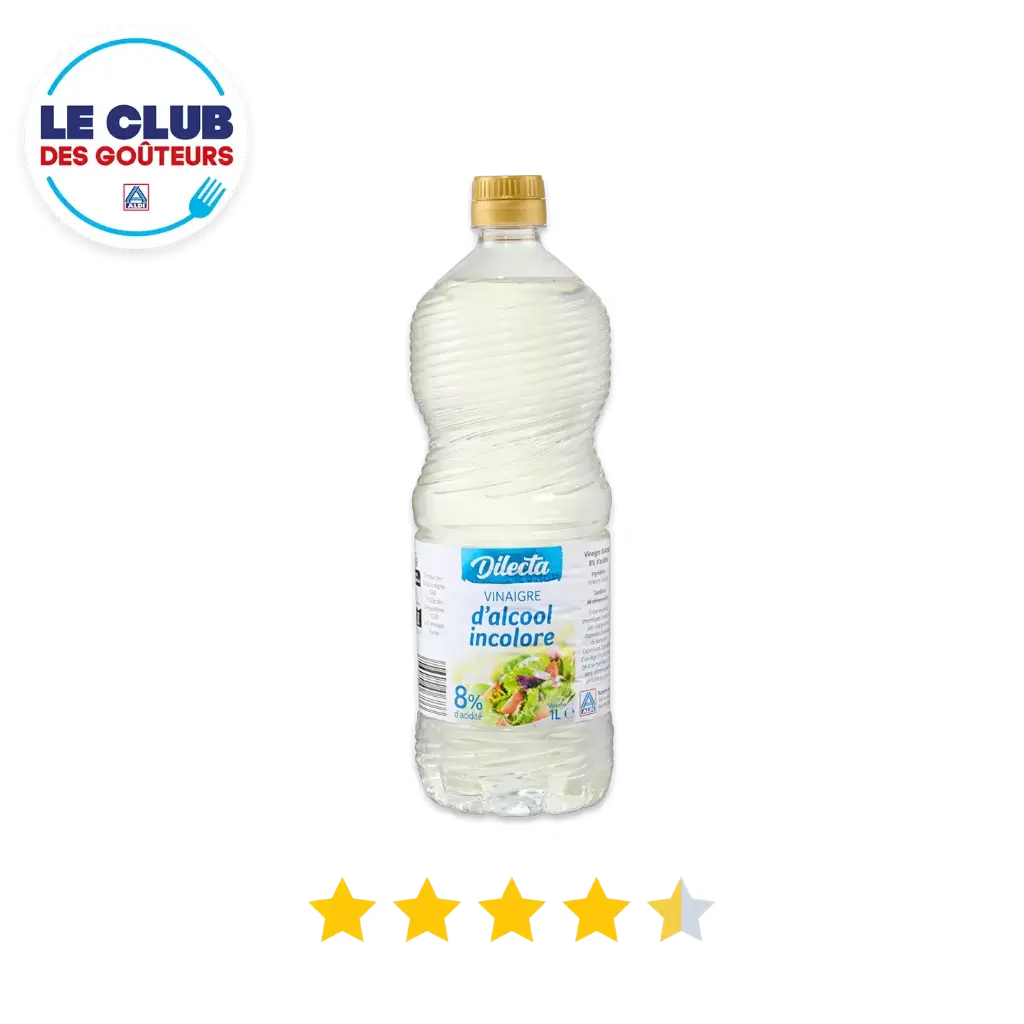 DILECTA VINAIGRE D'ALCOOL INCOLORE 8% 1L