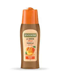 SIVODERM GEL DOUCHE ABRICOT GOMMANT EXFOLIATING 500ML