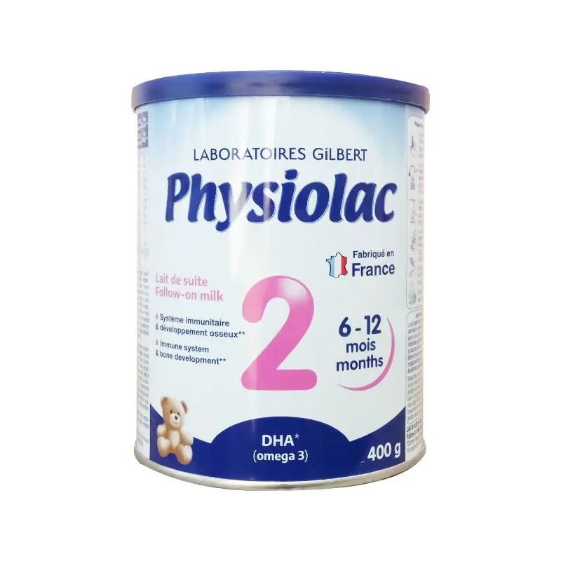 PHYSIOLAC N°2 LAIT DE SUITE 6-12MOIS 400G