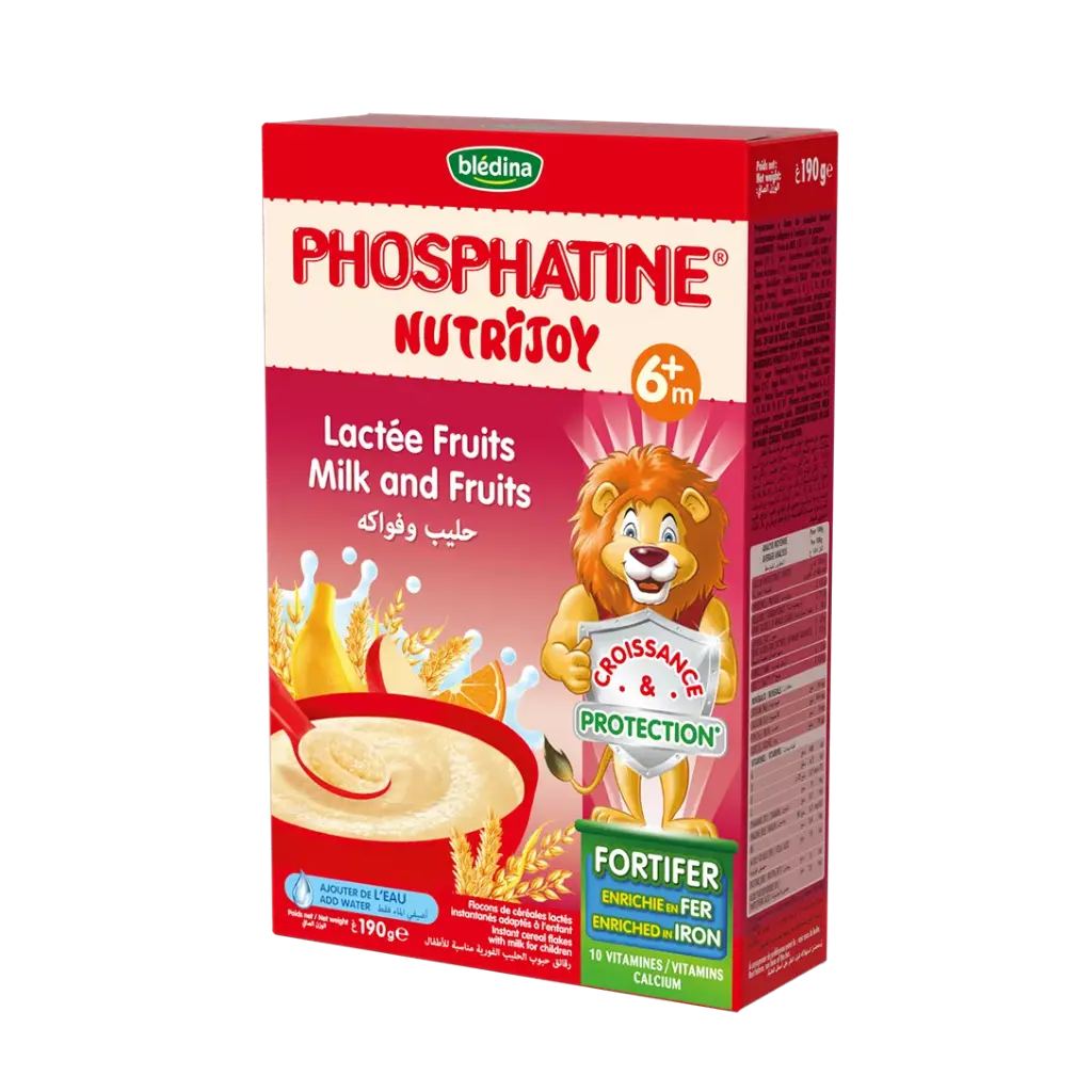 BLEDINA PHOSPHATINE NUTRIJOY LACTEE FRUITS 190G