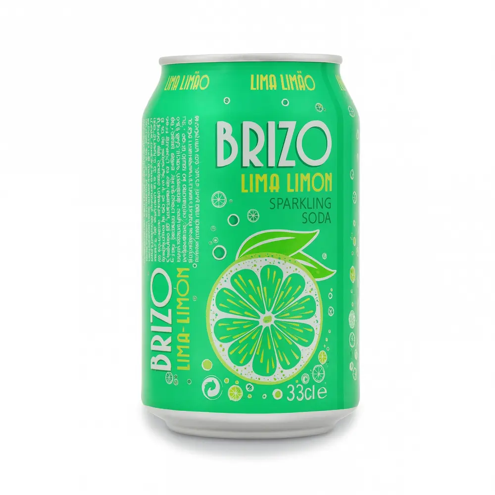 BRIZO LEMON LIME SPARKLING SODA 33CL