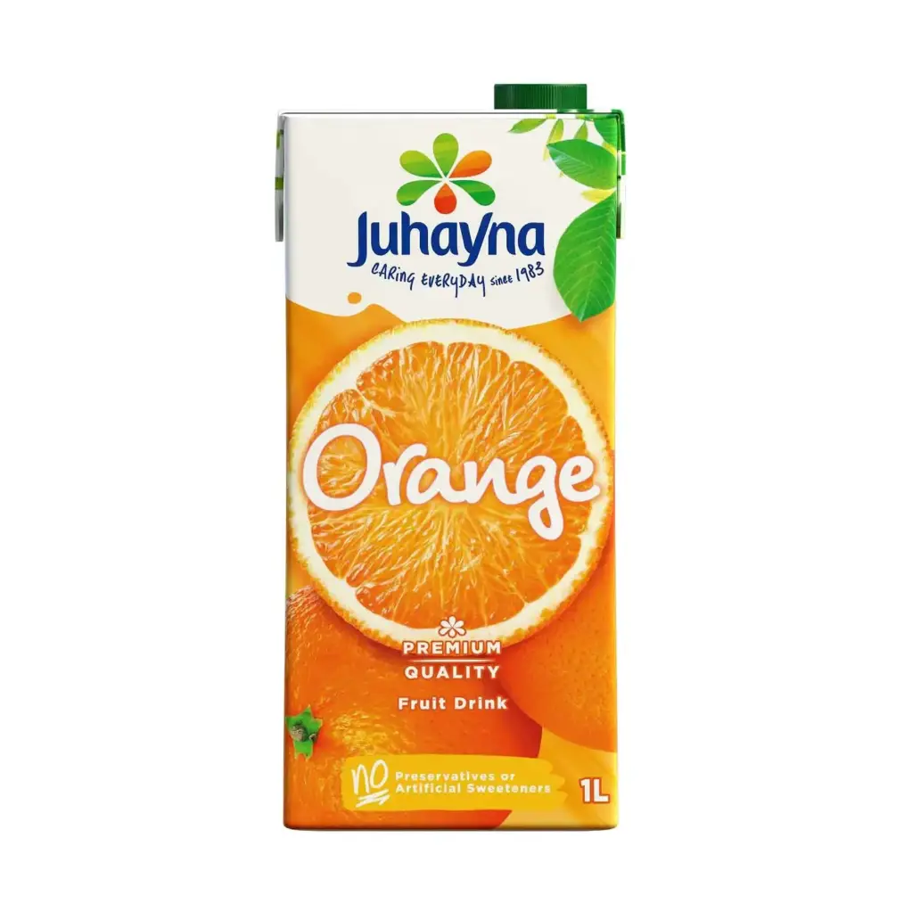JUHAYNA ORANGE FRUIT DRINK 1L