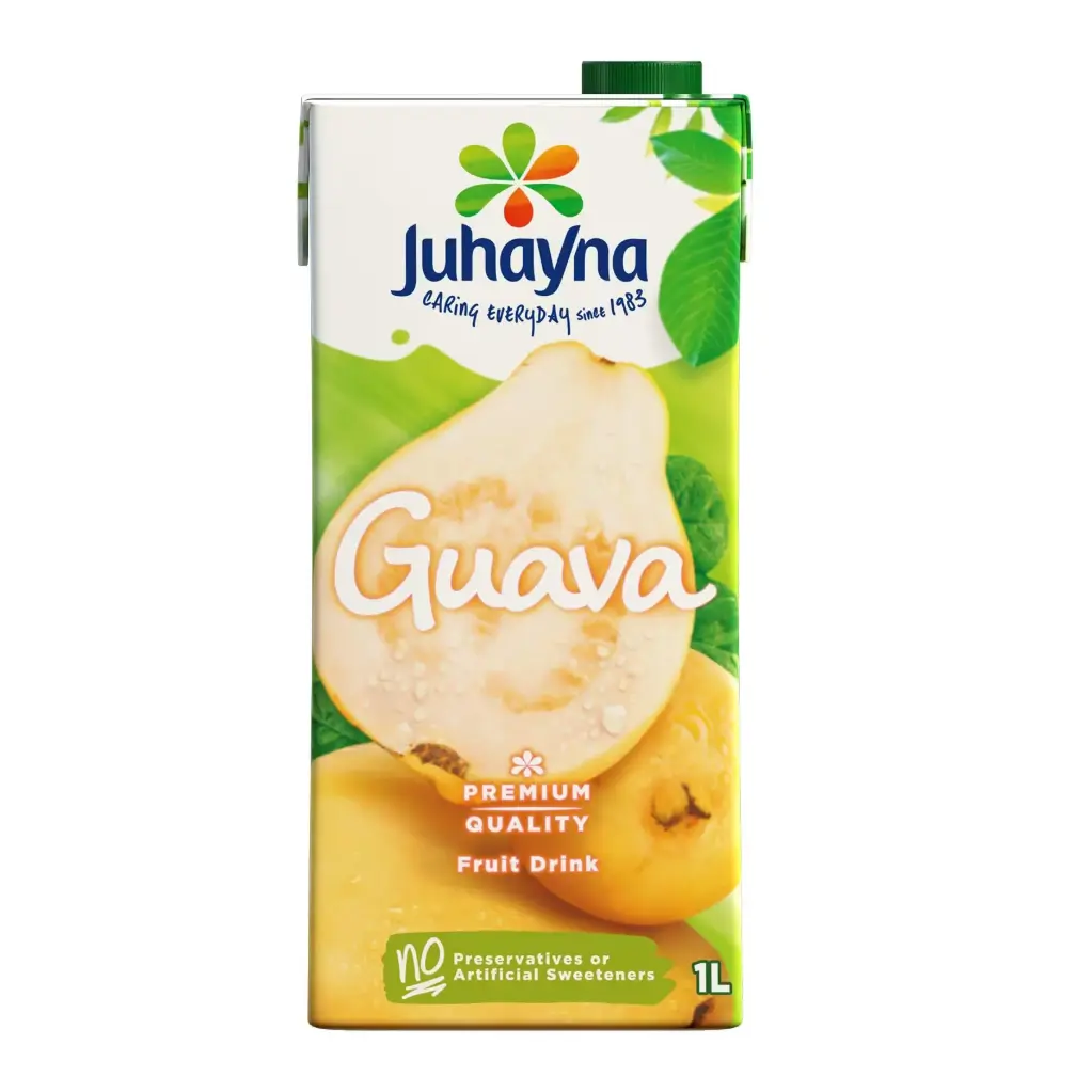 JUHAYNA GUAVA FRUIT DRINK 1L