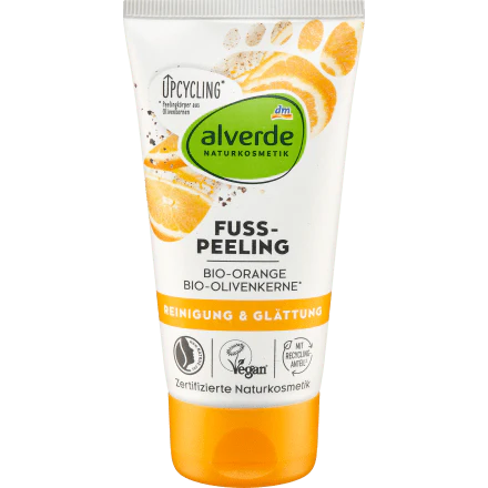 DM ALVERDE FUSS-PEELING BIO-ORANGE GOMMAGE 75ML