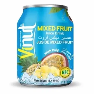 VINUT MIXED FRUIT JUICE DRINK WITH PULP 250ML