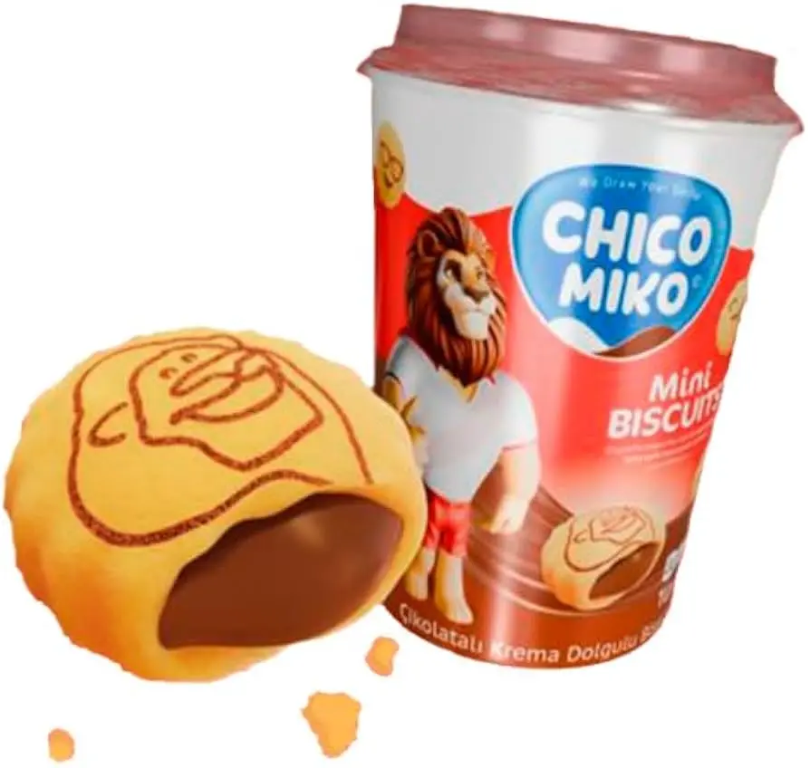 CHICO MIKO MINI BISCUITS CHOCOLAT EN BOITE 125G