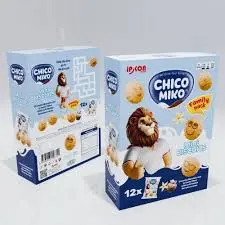 CHICO MIKO FAMILY PACK MINI BISCUITS VANILLA FLAVORED CREAM 12×25GR