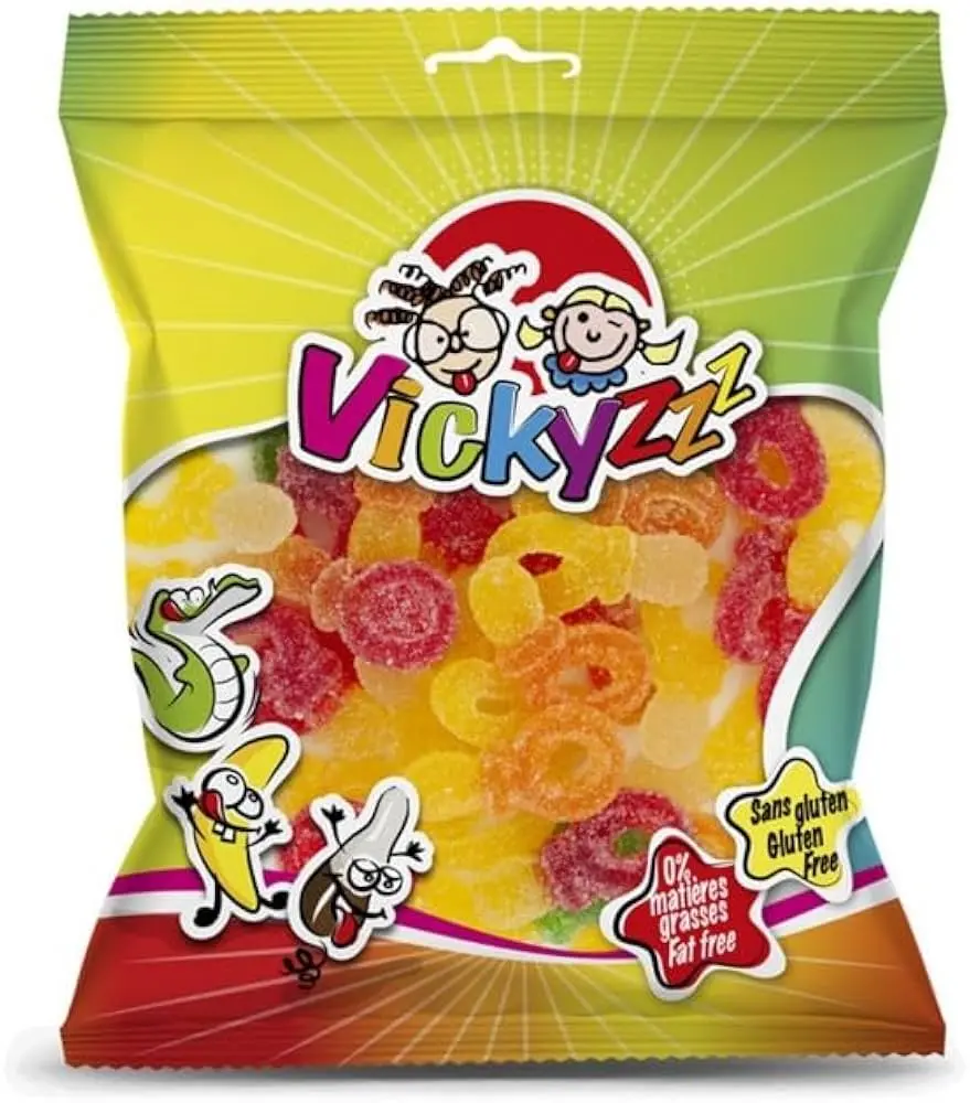 VICKYZZZ CROCODILES SUCRES EN BOITE 1000GR 