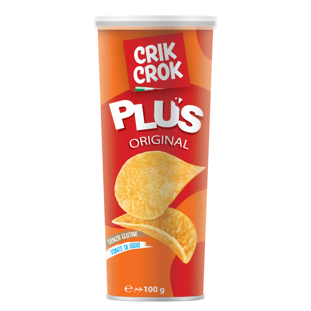 CRIK CROK PLUS ORIGINAL CHIPS 100G
