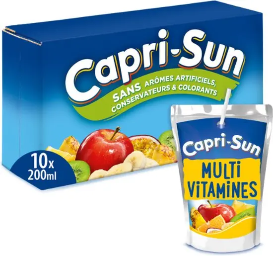 CAPRI-SUN 10×200ML PAQUETS 