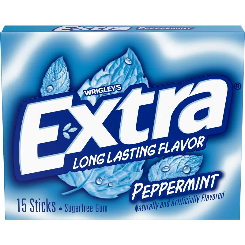 EXTRA PEPPERMINT SUFARFREE GUM