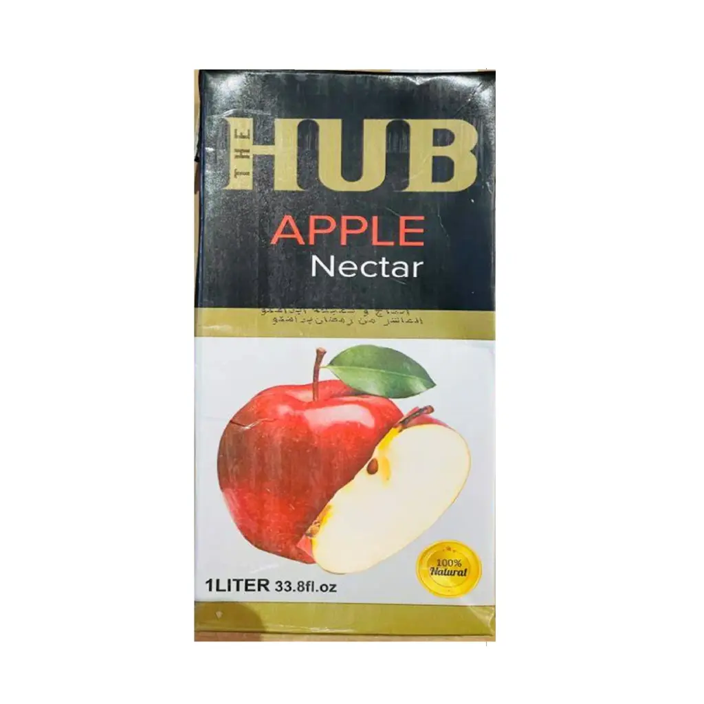 JUS HUB APPLE NECTAR 1L 