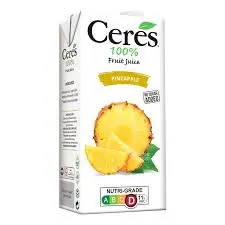 CERES 100% FRUIT JUICE PINEAPPLE 1L