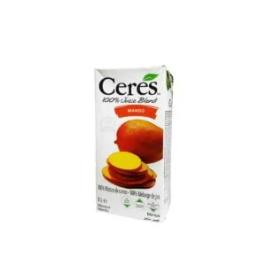 CERES 100% MANGO FRUIT JUICE BLEND APPLE ET MANGO 1L