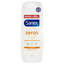 GEL SANEX ZERO% CON INGREDIENTES ESSENCIALES 600ML