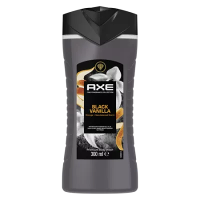 AXE BLACK VANILLE BODY WASH 300ML