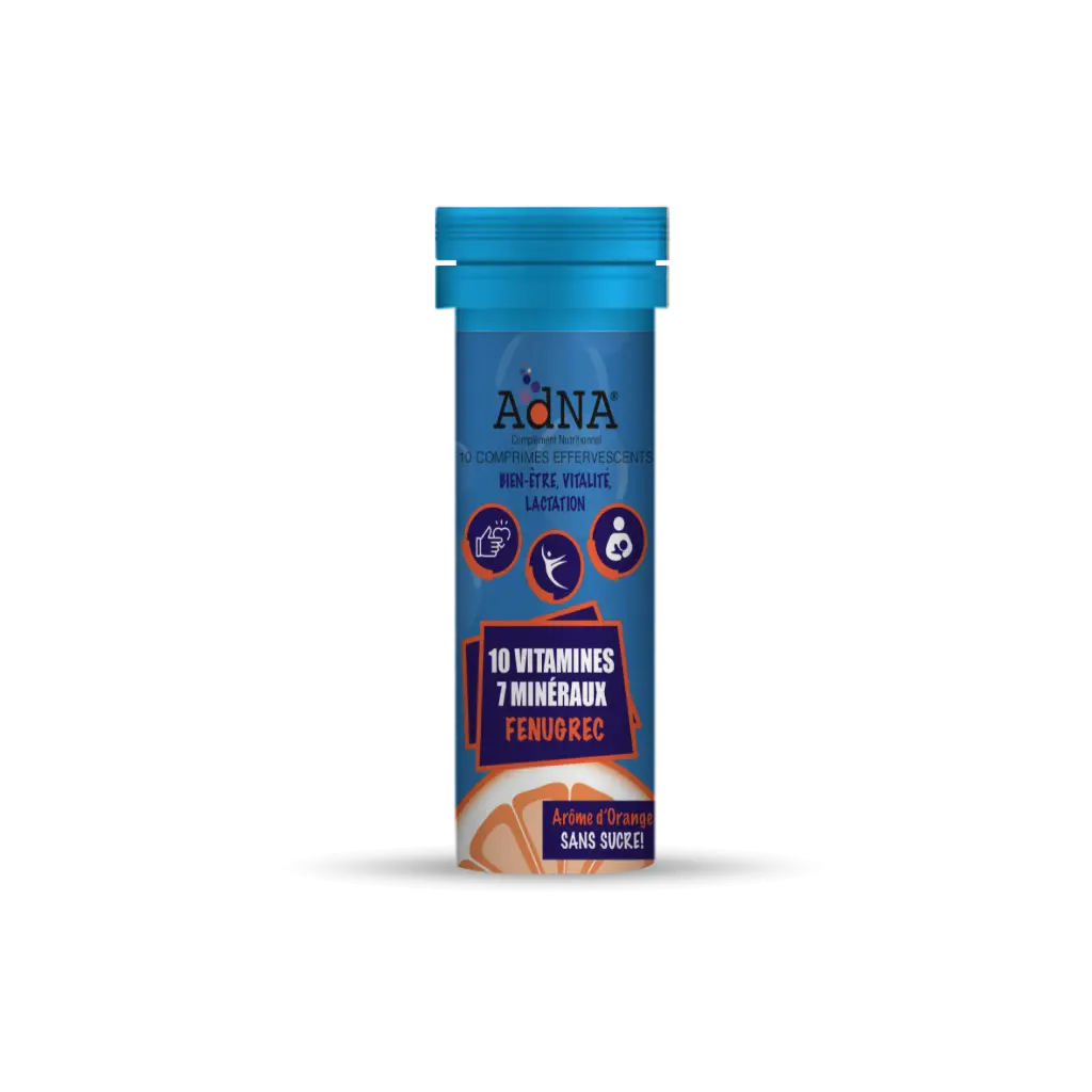 ADNA 10 VITAMINES 7 MINERAUX FENUGREG 