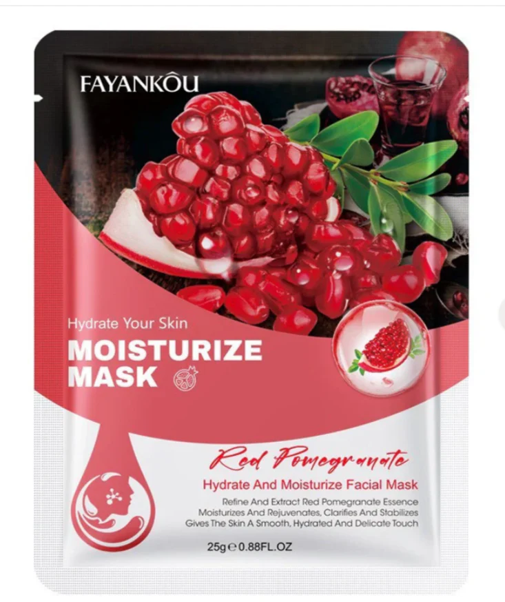 FAYANKOU MOISTURIZE MASK RED POMEGRENATE 25G