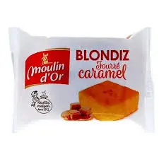 MOULIN D'OR BLONDIZ FOURRE CARAMEL 60G