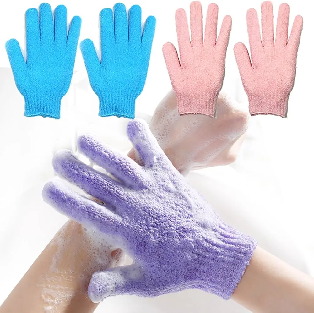 BODY SCRUBBER GLOVE BATH GLOVE EPONGE DE GOMMAGE 
