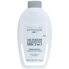 BYPHASSE GEL DOUCHE ET SHAMPOOING MEN 2EN1 URBAN SWING 600ML