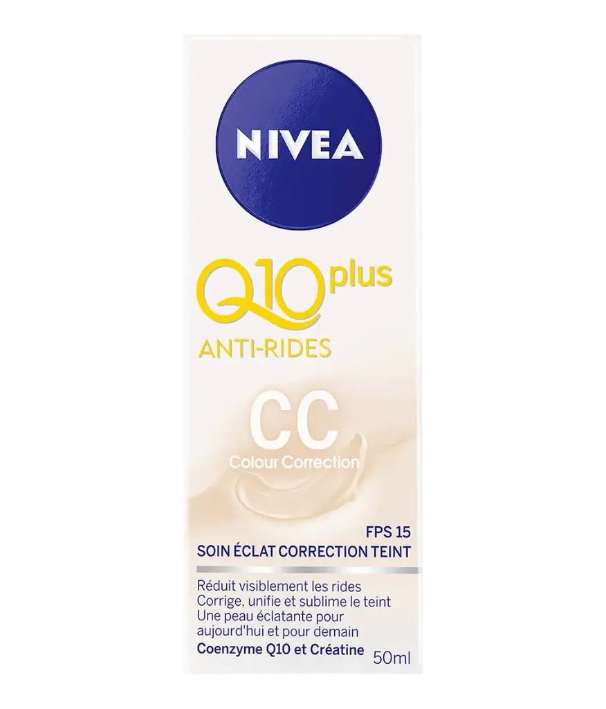 NIVEA VISAGE Q10 ANTI-RIDES CREME TEINTEE 50ML