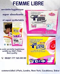 FEMME LIBRE SERVIETTE PERIODIQUE COTTON SOFT 10+2PADS