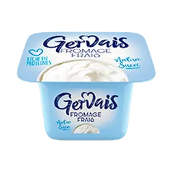 DANONE GERVAIS FROMAGE FRAIS NATURE SUCRE 