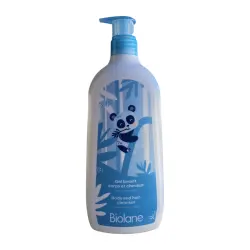 BIOLANE GEL LAVANT CORPS ET CHEVEUX 750ML
