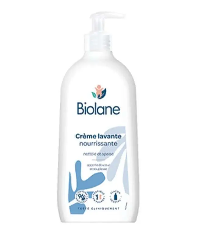 BIOLANE CREME LAVANTE NOURISSANTE NETTOIE ET APAISE 750ML