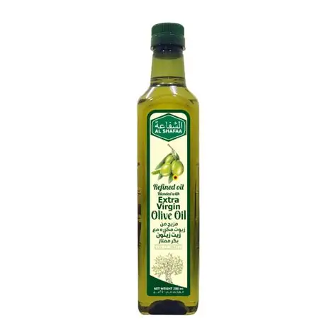 AL SHAFAA REFINED OIL EXTRA VIRGIN OLIVE OIL 250ML PLASTIQUE