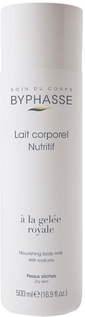 BYPHASSE LAIT CORPOREL NUTRITIF A LA GELEE ROYALE NOURISHING BODY MILK 500ML