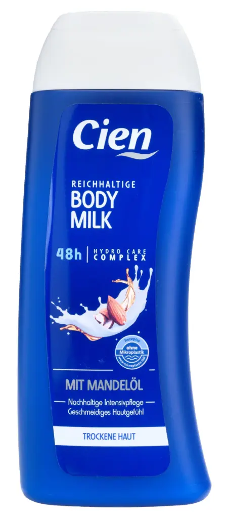 CIEN BODY MILK WITH ALMOND OIL DRY SKIN 500ML