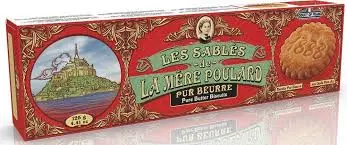 LES SABLES DE LA MERE POULARD PUR BEURRE PURE BUTTER BISCUITS 125G