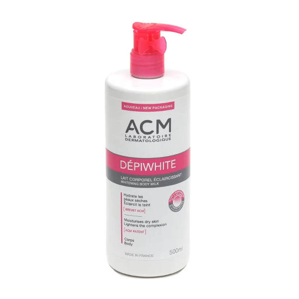 ACM DEPIWHITE LAIT CORPOREL ECLAIRCISSANT 500ML
