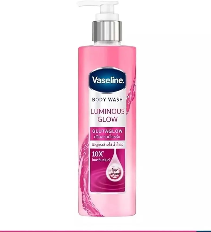 VASELINE BODY WASH LUMINOUS GLOW 10× 425ML