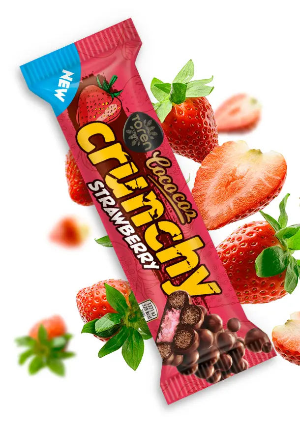 TOREN CACACAO CRUNCHY STRAWBERRY 30G