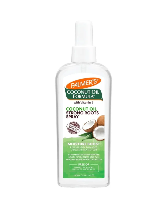 PALMER'S COCOA BUTTER FORMULA COCONUT OIL STRONG ROOTS SPRAY MOISTURE BOOST 150ML