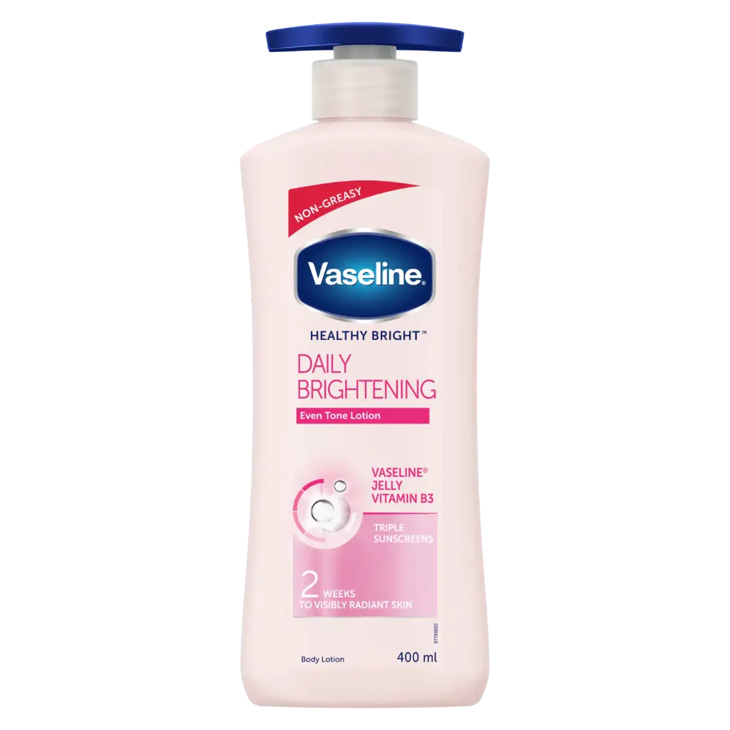 VASELINE DAILY BRIGHTENING JELLY VITAMIN B3 BODY LOTION 725ML