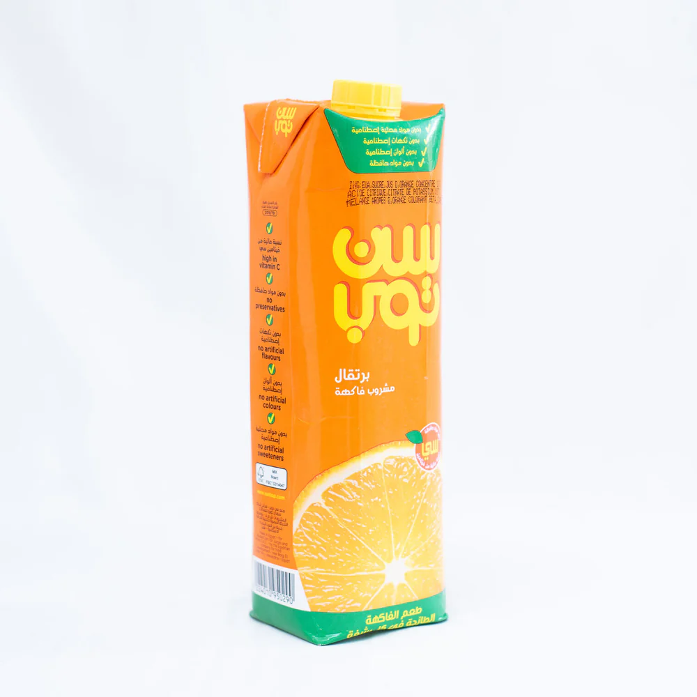SUN TOP ORANGE DRINK 1000ML